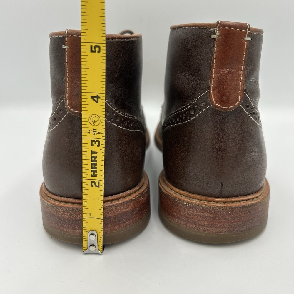 Johnston & Murphy Wingtip‎ Sheepskin Boots Men's Size 8.5 - Picture 4 of 10